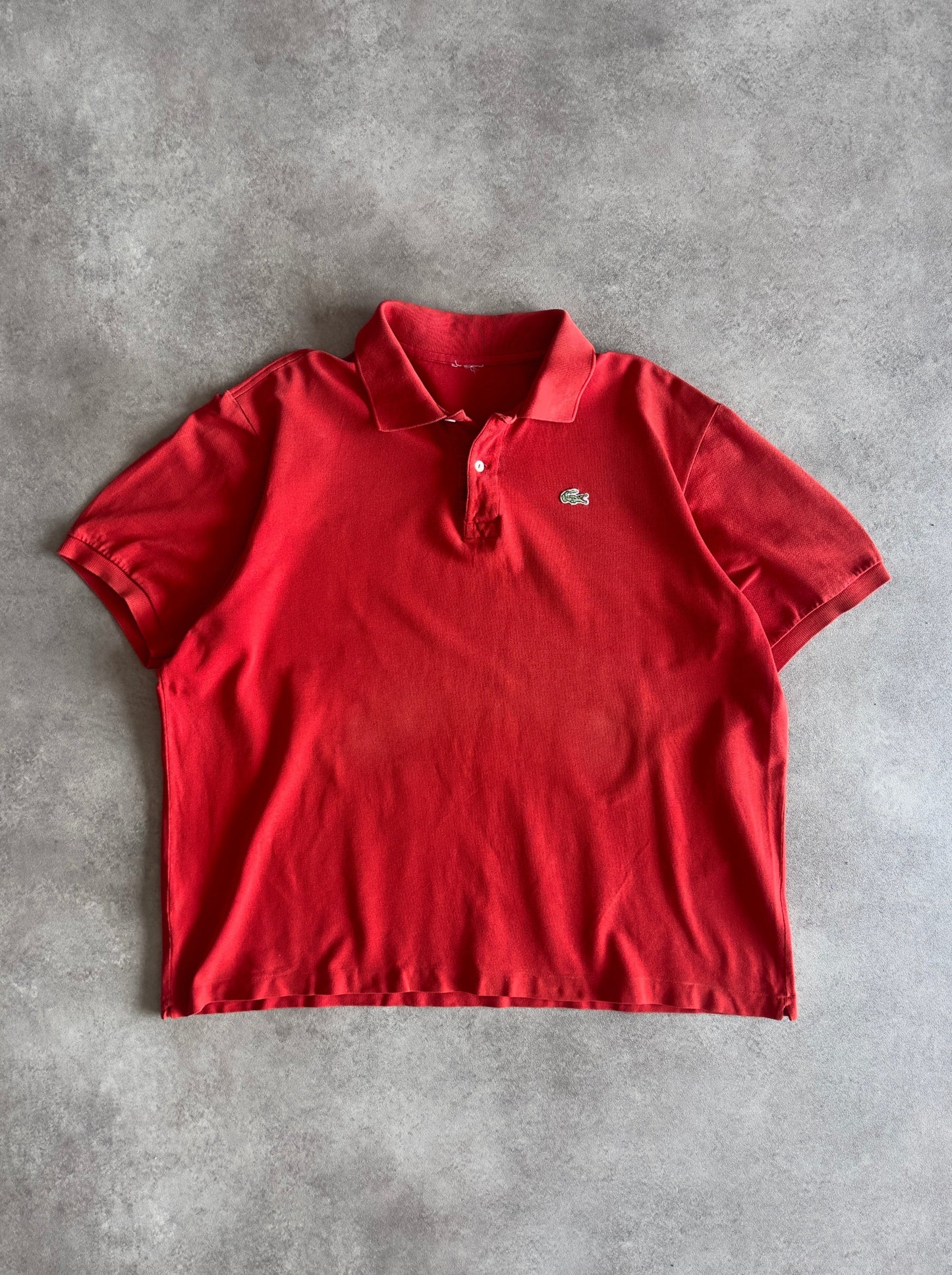 Polo Lacoste Rojo Vintage (M-L)