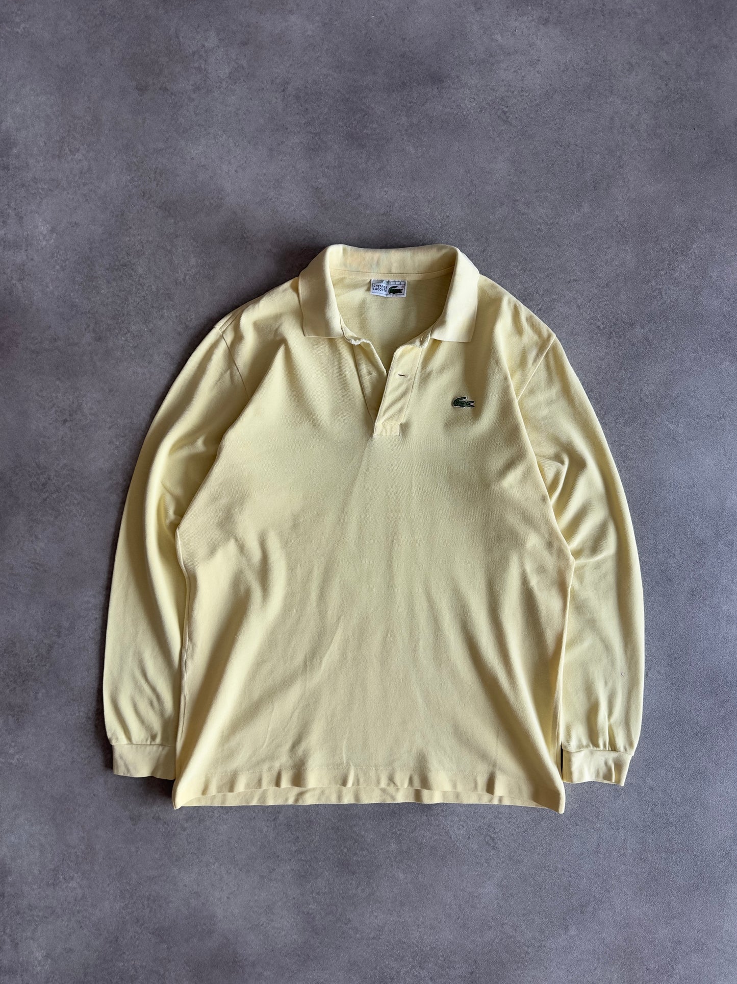 Vintage Yellow Lacoste Polo (M)