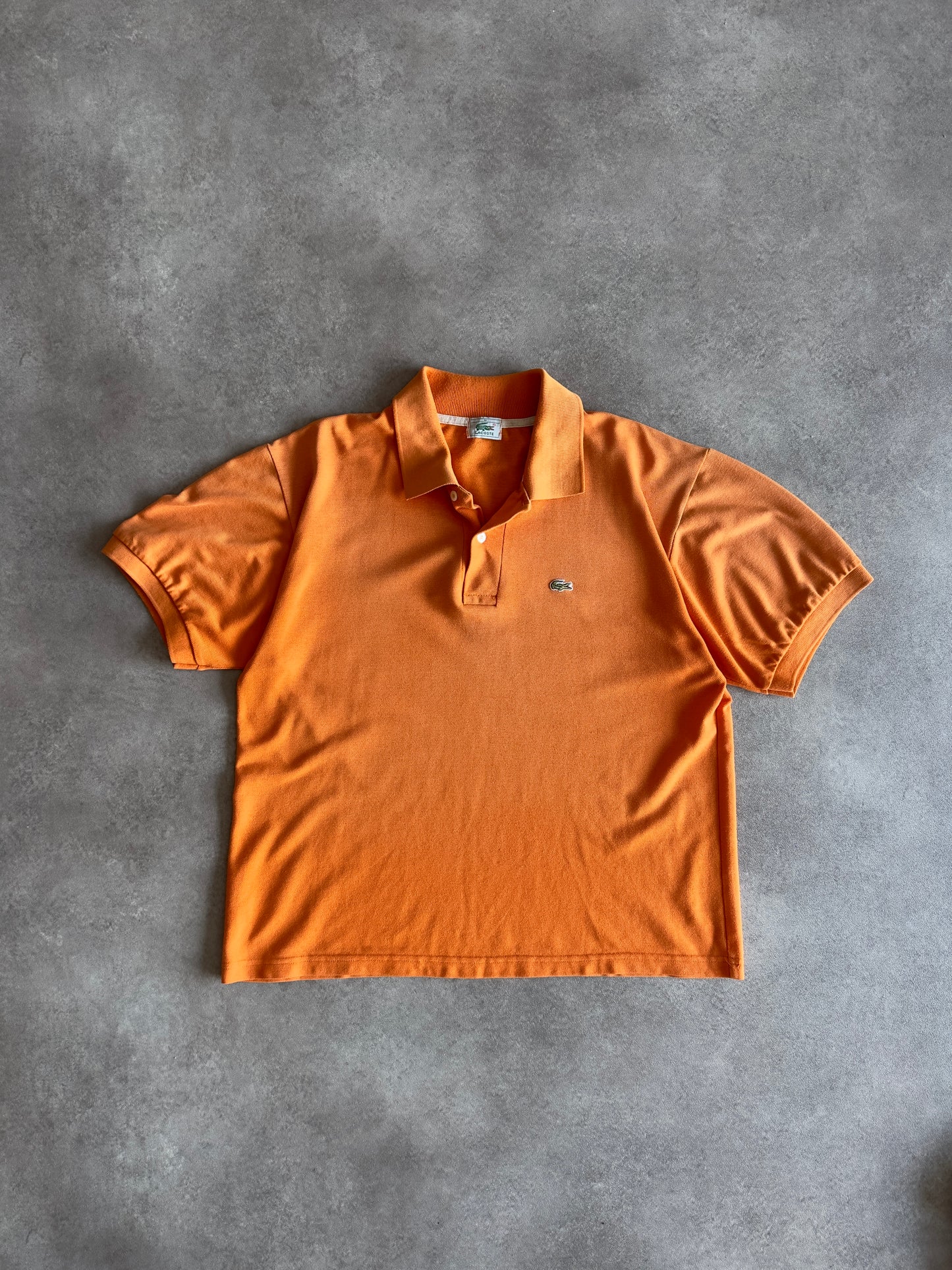 Lacoste Vintage Orange Polo (M)