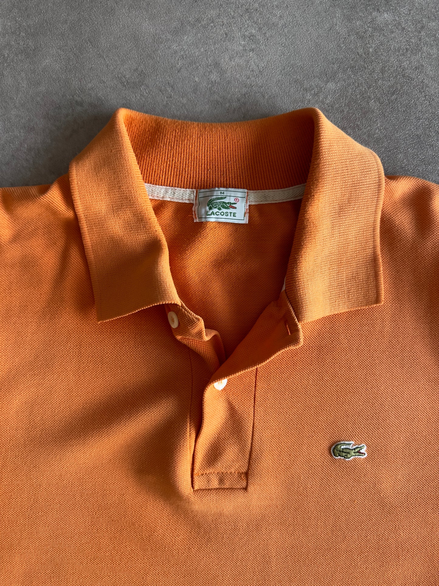 Lacoste Vintage Orange Polo (M)