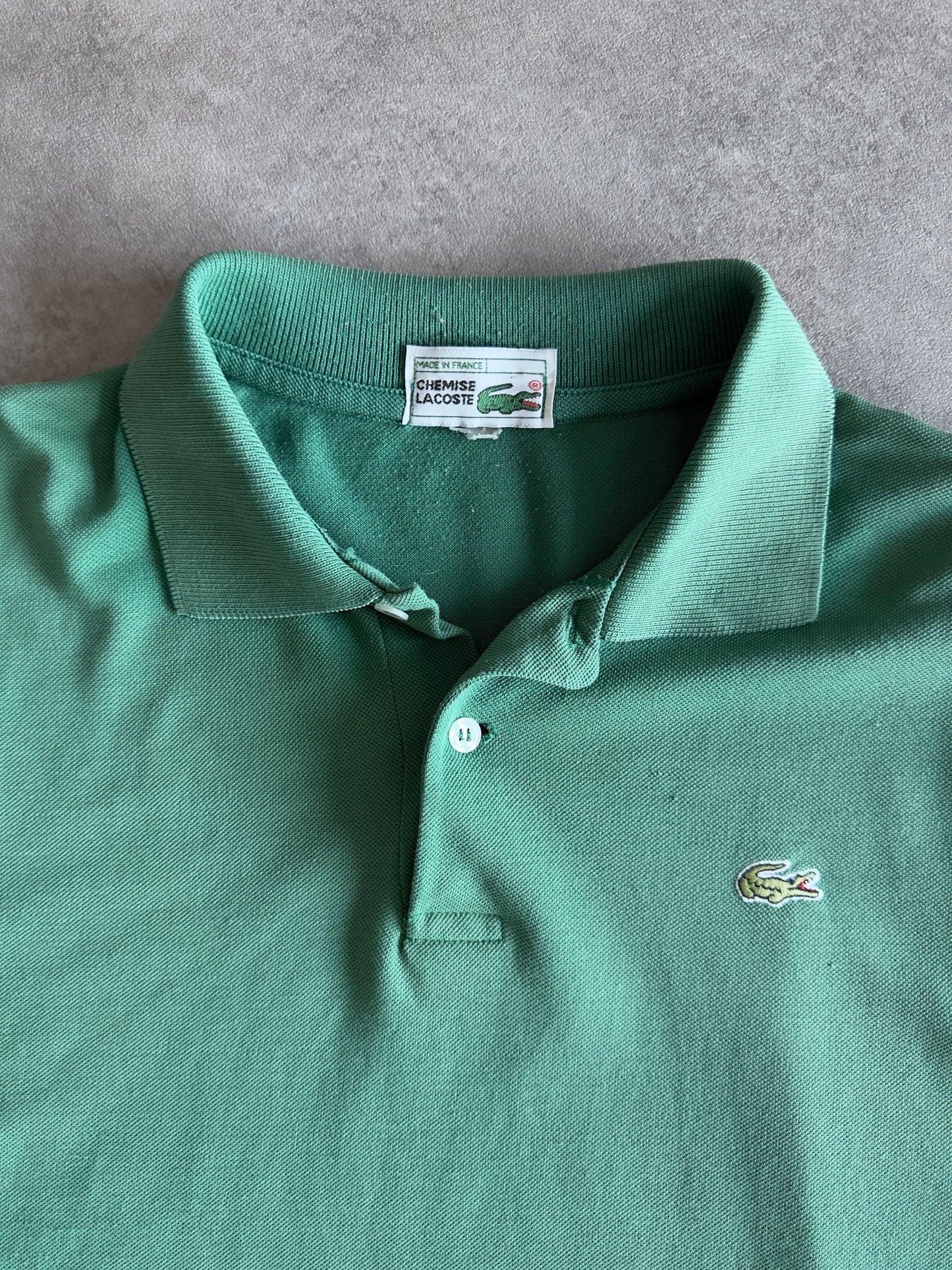 Vintage Grünes Lacoste Polo (M)