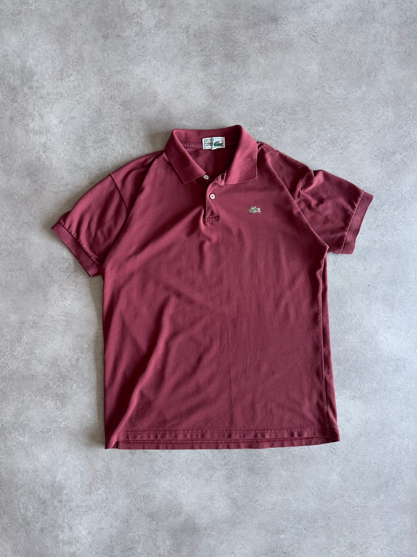 Lacoste Vintage Maroon Polo (M)