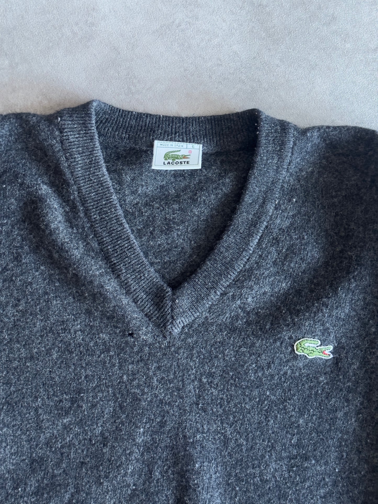 Lacoste Vintage S Knitted Sweater