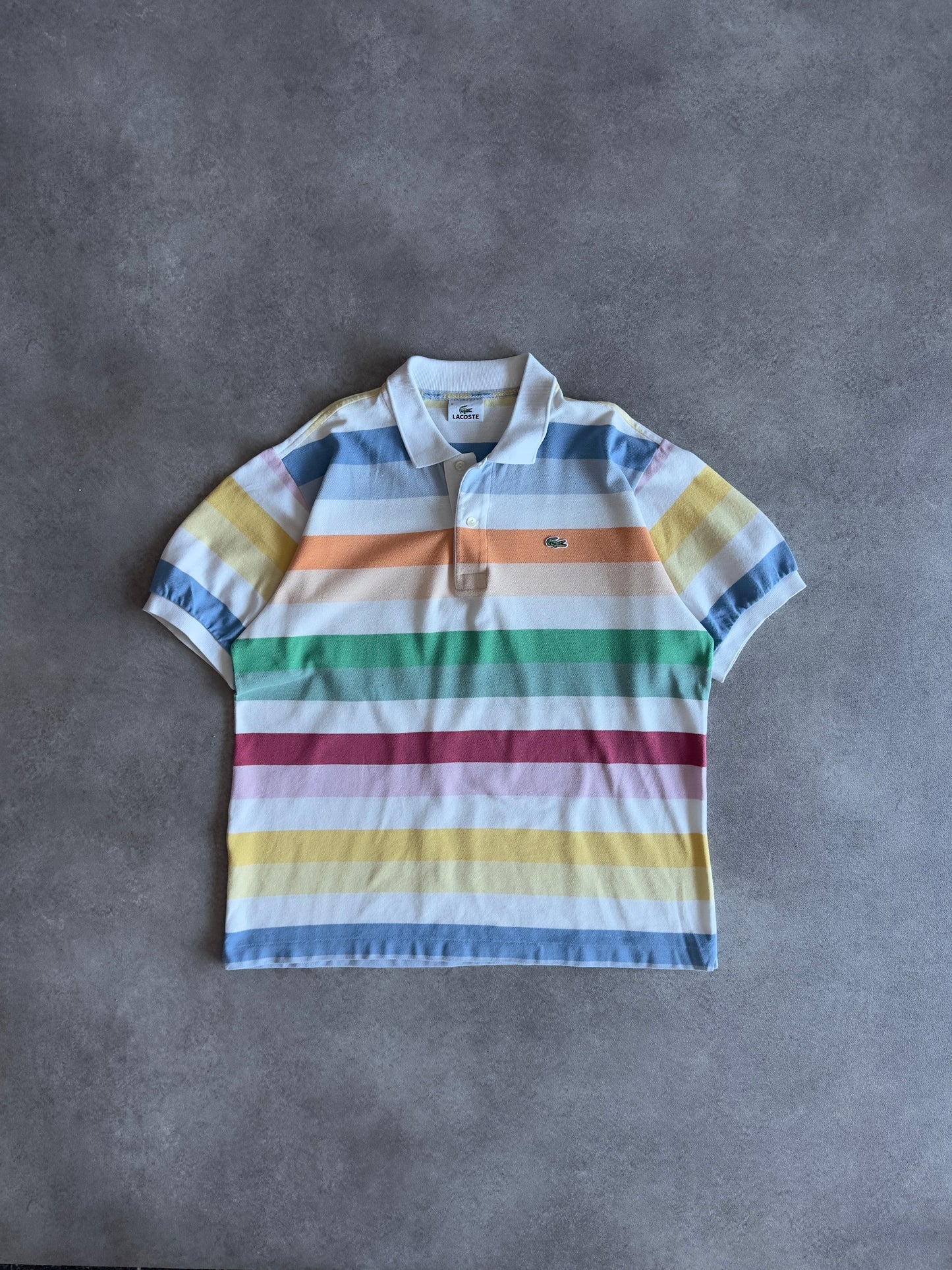 Lacoste Polo Vintage Stripes (M)