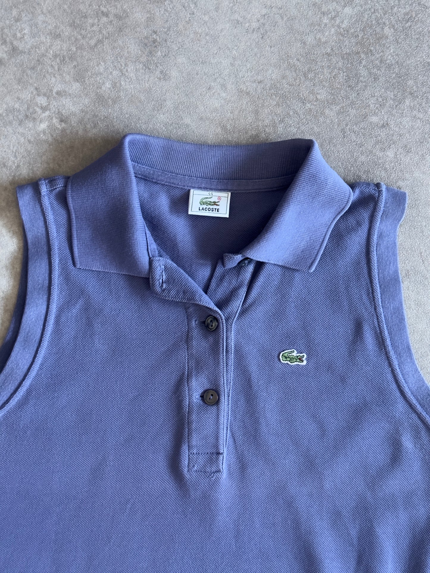 Lacoste Sleeveless Polo (S)