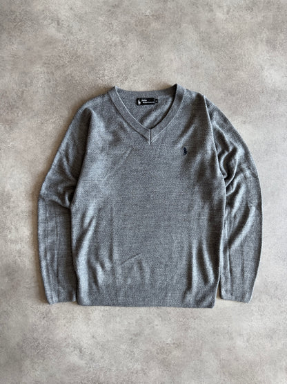 Polo Ralph Lauren Sweater Gray Vintage M