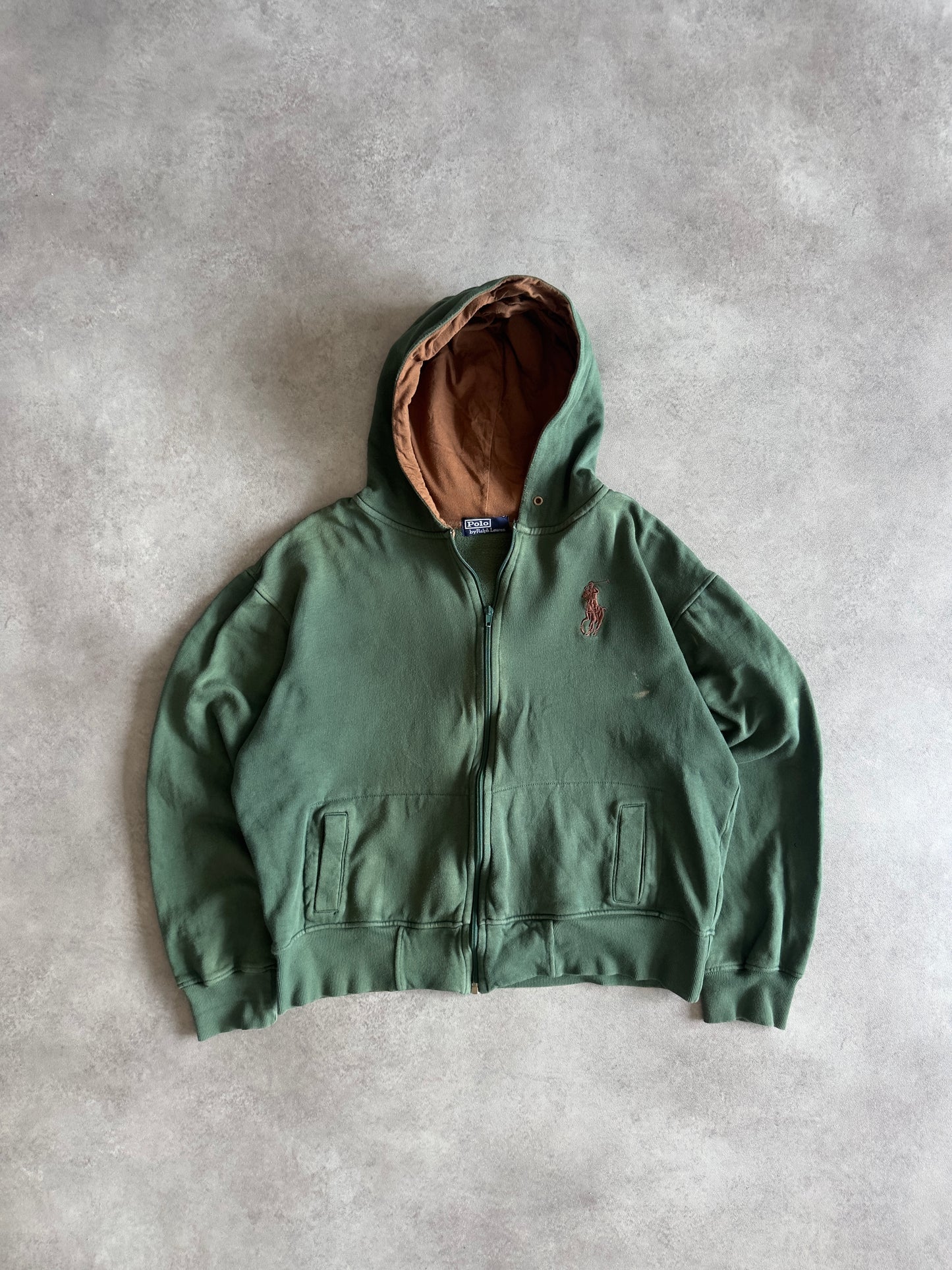 Sudadera Polo Ralph Lauren Verde Vintage (S)