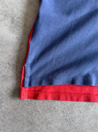 Polo Ralph Lauren Blue and Red Vintage S