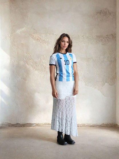 Argentinien Fußball-T-Shirt (XS Damen)